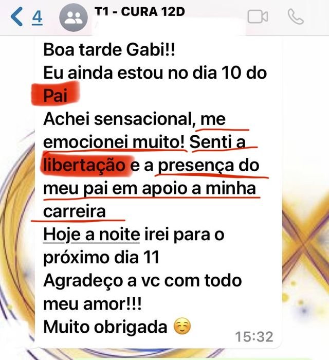 Depoimento de aluna