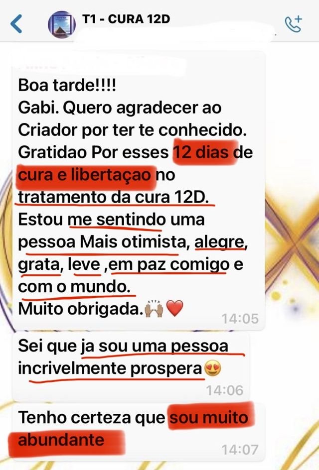 Depoimento de aluna