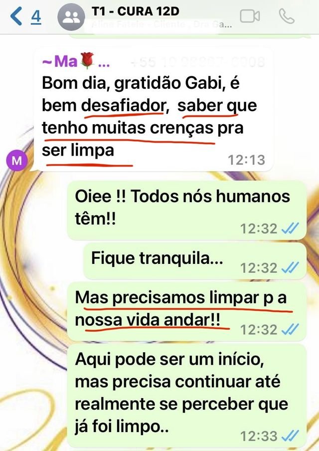 Depoimento de aluna