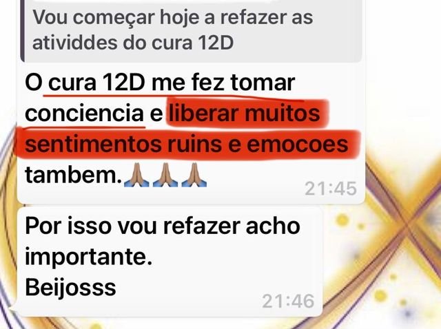 Depoimento de aluna