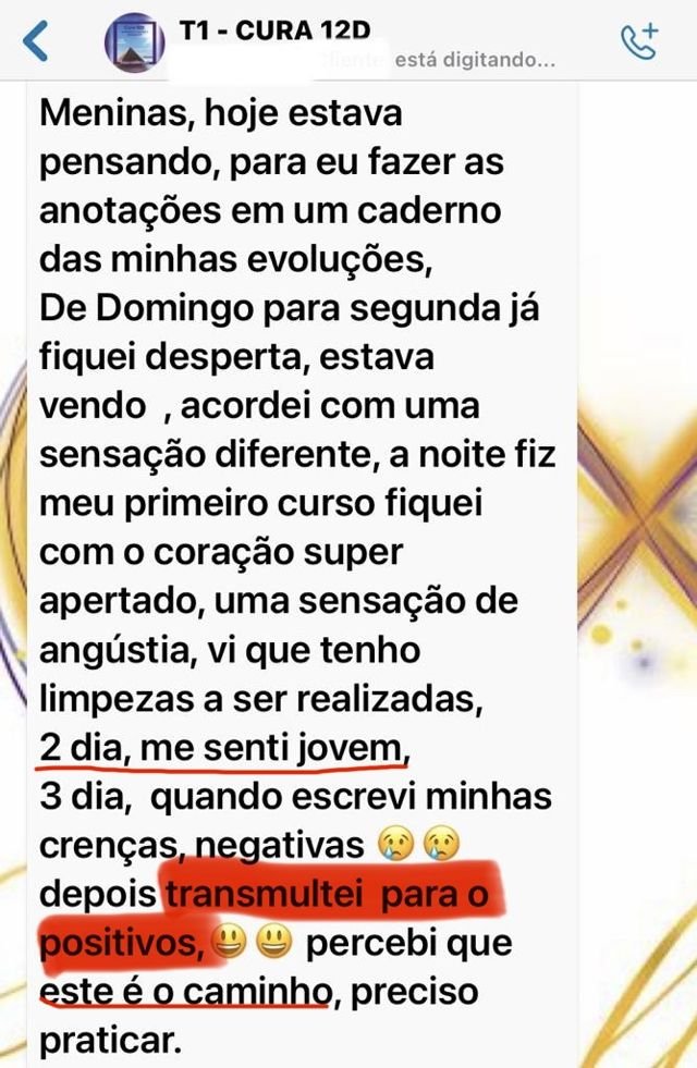 Depoimento de aluna