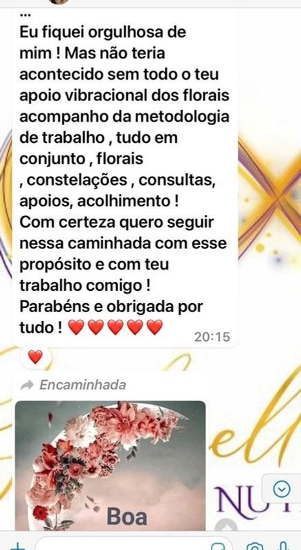 Depoimento de aluna